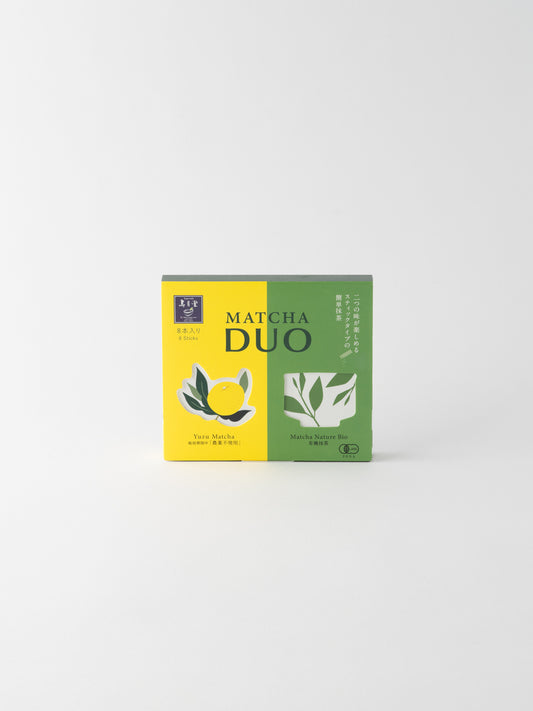 Matcha DUO 8 / 4 dosettes Yuzu / 4 dosettes Nature